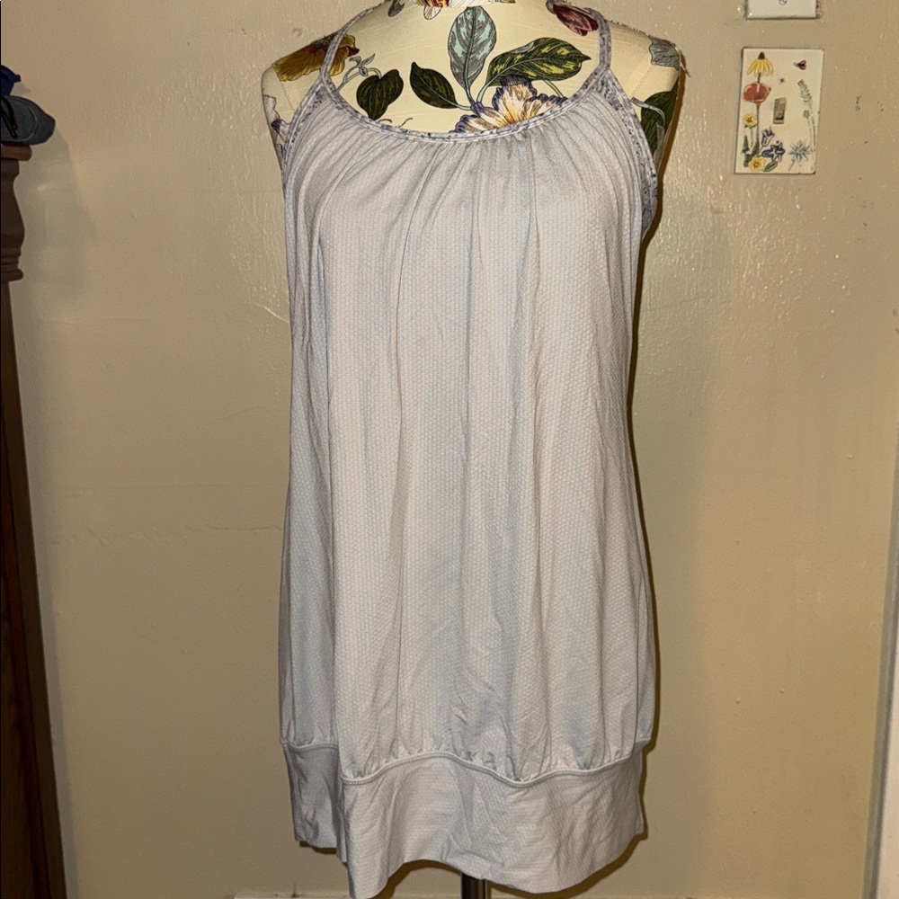 Lululemon Gray Patterned Top